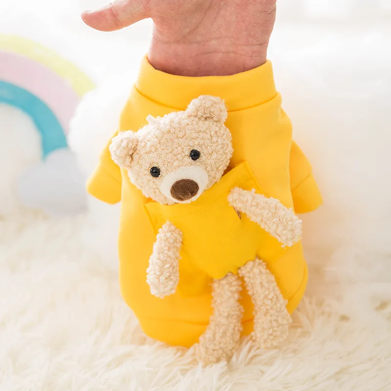 Cuddly Bear Hoodie Winter Warm Dog Clothes New Year Pet Sweater Puppy Two-legged Clothes Puppy Birthday Gift Pet Suppli
Cuddly Bear Hoodie Winter Warm Dog Clothes New Year Pet Sweater Puppy Two-legged Clothes Puppy Birthday Gift Pet Suppli