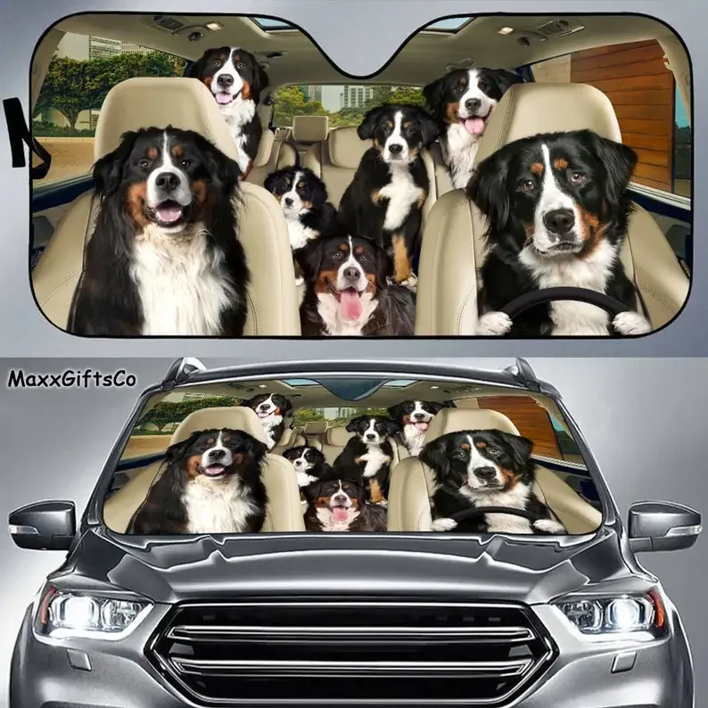 Автомобильный солнцезащитный козырек Bernese Mountain Dog, солнцезащитный козырек для собак, семейный козырек для собак, автомобильные аксессуары для собак, украшение автомобиля, подарок для папы
Автомобильный солнцезащитный козырек Bernese Mountain Dog, солнцезащитный козырек для собак, семейный козырек для собак, автомобильные аксессуары для собак, украшение автомобиля, подарок для папы
