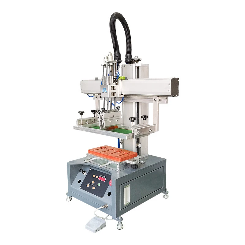 Pneumatic Desktop Flat Screen Printing Machine, Semi automatic Screen Printing Machine For Stationery Products 
Pneumatic Desktop Flat Screen Printing Machine, Semi automatic Screen Printing Machine For Stationery Products