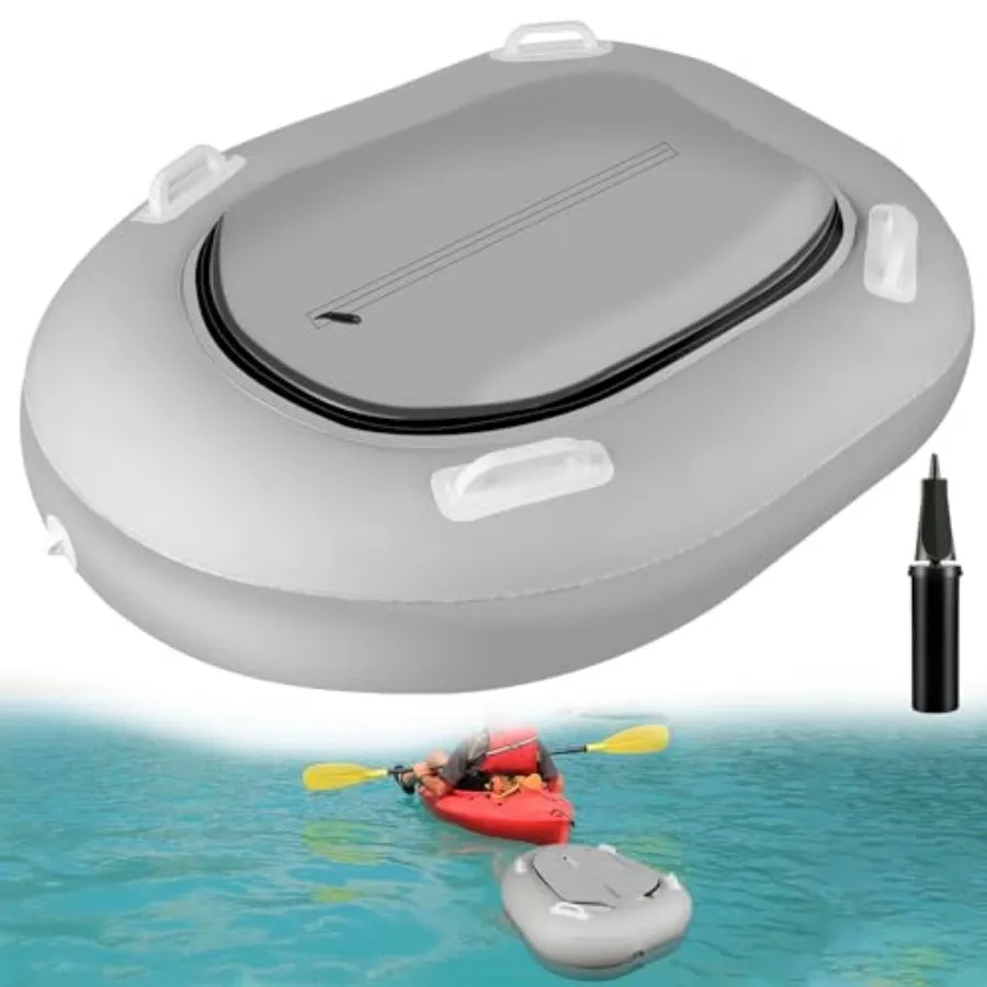 Inflatable Floating Coolers for River Lake, 38 Qt Heavy Duty PVC Cooler Float with 4 Handle for River Kayaking, Easy to Lift, R
Inflatable Floating Coolers for River Lake, 38 Qt Heavy Duty PVC Cooler Float with 4 Handle for River Kayaking, Easy to Lift, R