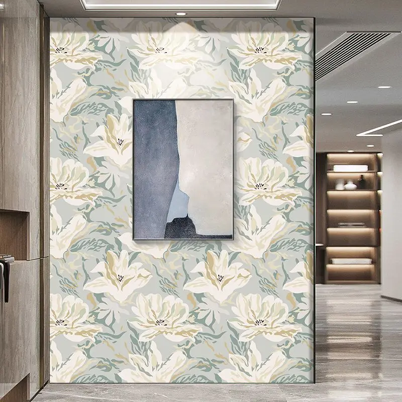 Creative Flower Wallpaper Modern Floral Peel and Stick Wallpapers Self-Adhesive Waterproof Removable Contact Paper
Creative Flower Wallpaper Modern Floral Peel and Stick Wallpapers Self-Adhesive Waterproof Removable Contact Paper