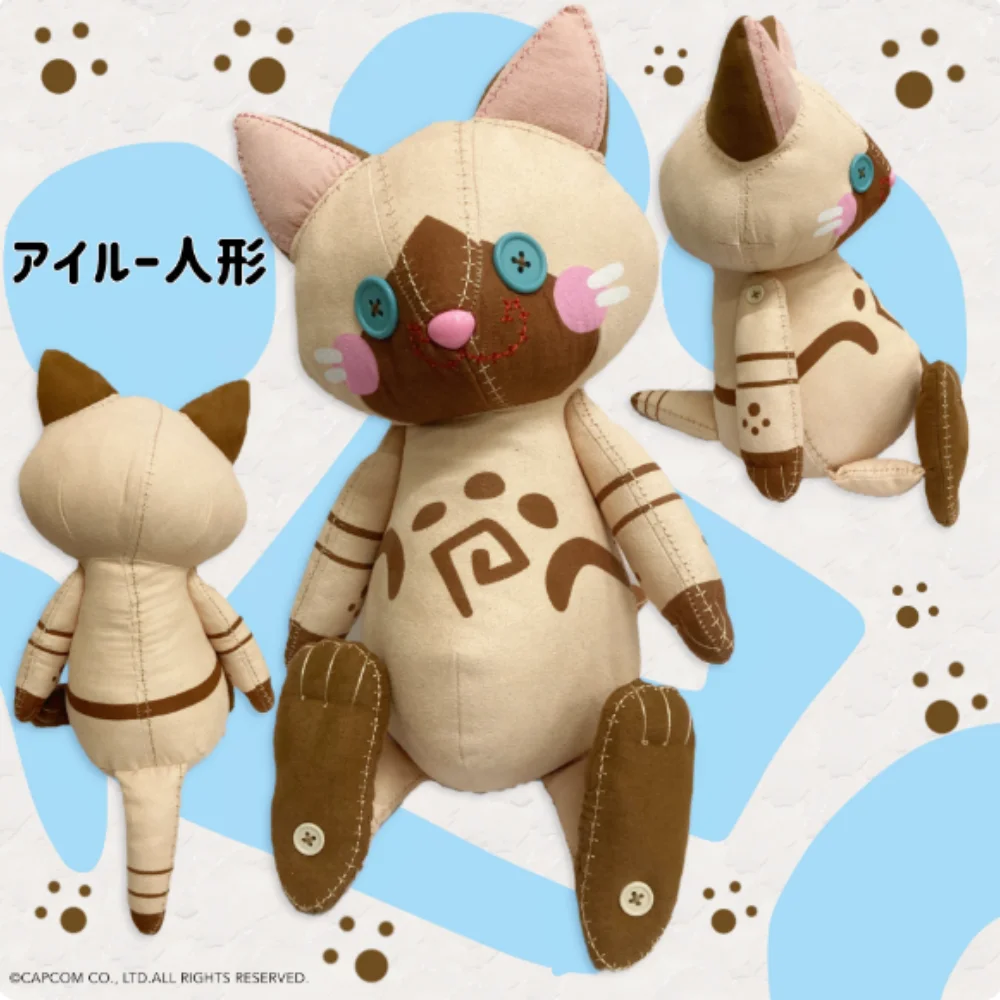 Monster Hunters Felyne Cat плюшевая игрушка Kawaii дикий кот мягкая кукла подушка коллекция модель плюшевая кукла детские подарки на день рождения
Monster Hunters Felyne Cat плюшевая игрушка Kawaii дикий кот мягкая кукла подушка коллекция модель плюшевая кукла детские подарки на день рождения