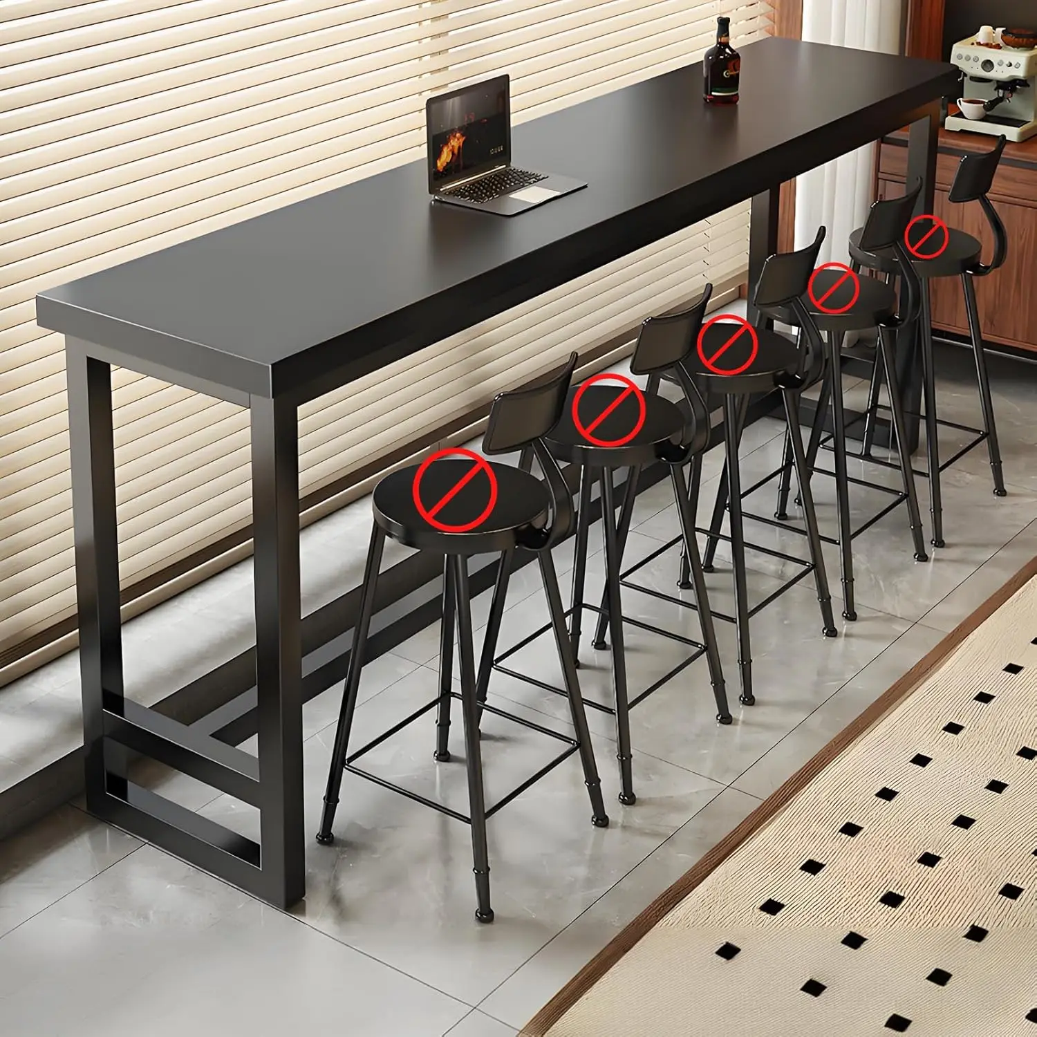 Промышленный узкий барный стол с массивной деревянной столешницей, высота для паба, для ресторанов и небольших помещений, 79x16x41 дюймов, на заказ
Промышленный узкий барный стол с массивной деревянной столешницей, высота для паба, для ресторанов и небольших помещений, 79x16x41 дюймов, на заказ