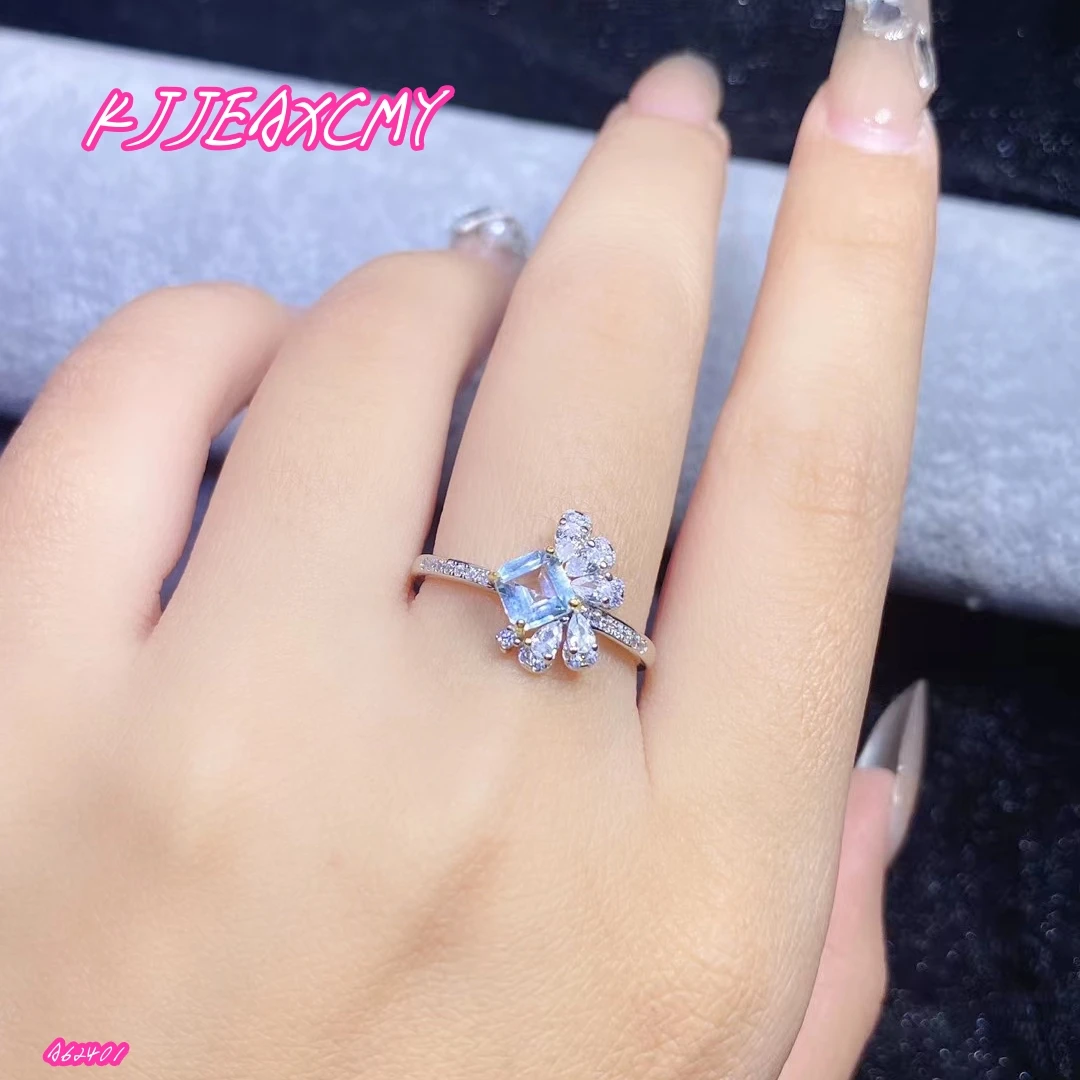 KJJEAXCMY Бутик ювелирных изделий, стерлинговое серебро 925 пробы, натуральный цветной драгоценный камень, кольцо с аквамарином, вечерние, день рождения, Рождественский подарок для девочек
KJJEAXCMY Бутик ювелирных изделий, стерлинговое серебро 925 пробы, натуральный цветной драгоценный камень, кольцо с аквамарином, вечерние, день рождения, Рождественский подарок для девочек