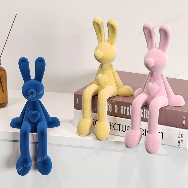 Cute Sitting Bunny for Shelf, Ceramic Rabbit Figurines Showpiece, Easter Crafts Bunny Statue, Display Figurines Collectible
Cute Sitting Bunny for Shelf, Ceramic Rabbit Figurines Showpiece, Easter Crafts Bunny Statue, Display Figurines Collectible