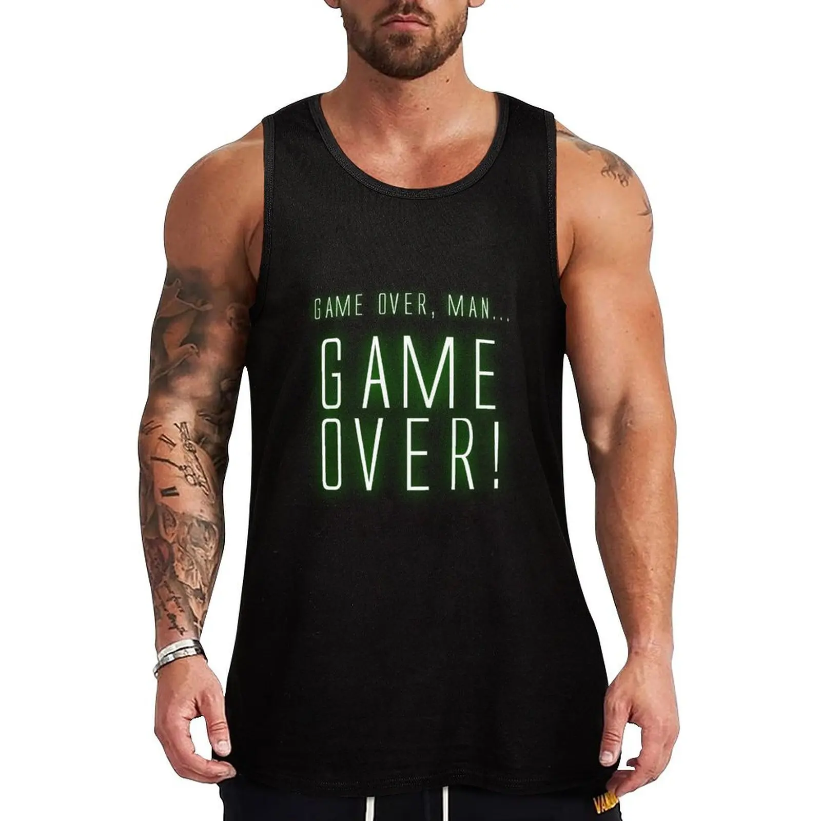 Game over, man...GAME OVER! Tank Top Novelty Print Tank Top Casual Graphic Sleeveless Tee
Game over, man...GAME OVER! Tank Top Novelty Print Tank Top Casual Graphic Sleeveless Tee