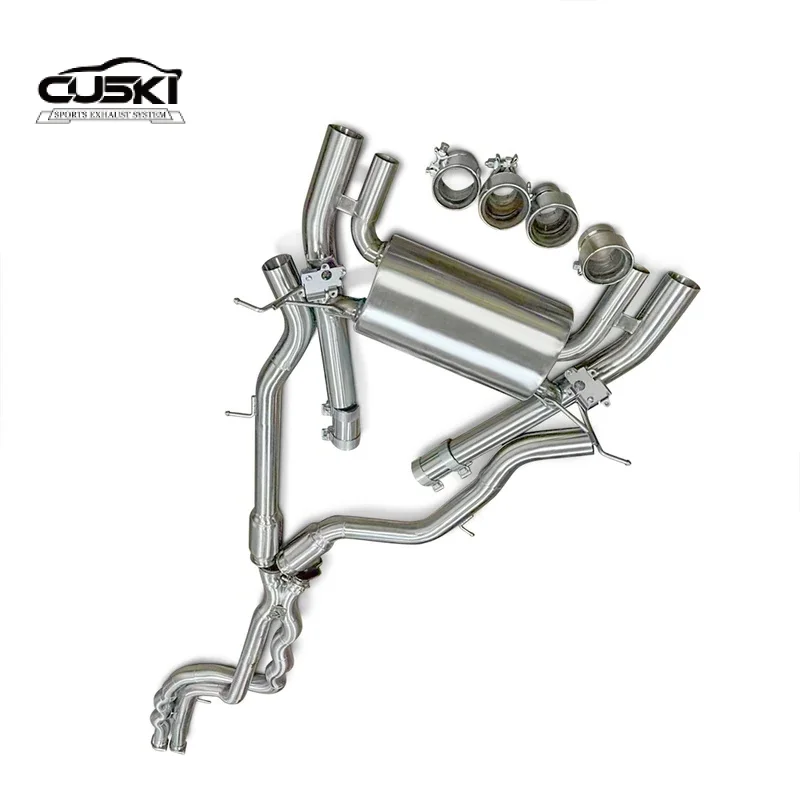 High Performance Escape Exhaust Pipe Muffler for BMW M2/M2C F87 3.0T 2015-2019 quality stainless steel auto Exhaust parts
High Performance Escape Exhaust Pipe Muffler for BMW M2/M2C F87 3.0T 2015-2019 quality stainless steel auto Exhaust parts 
