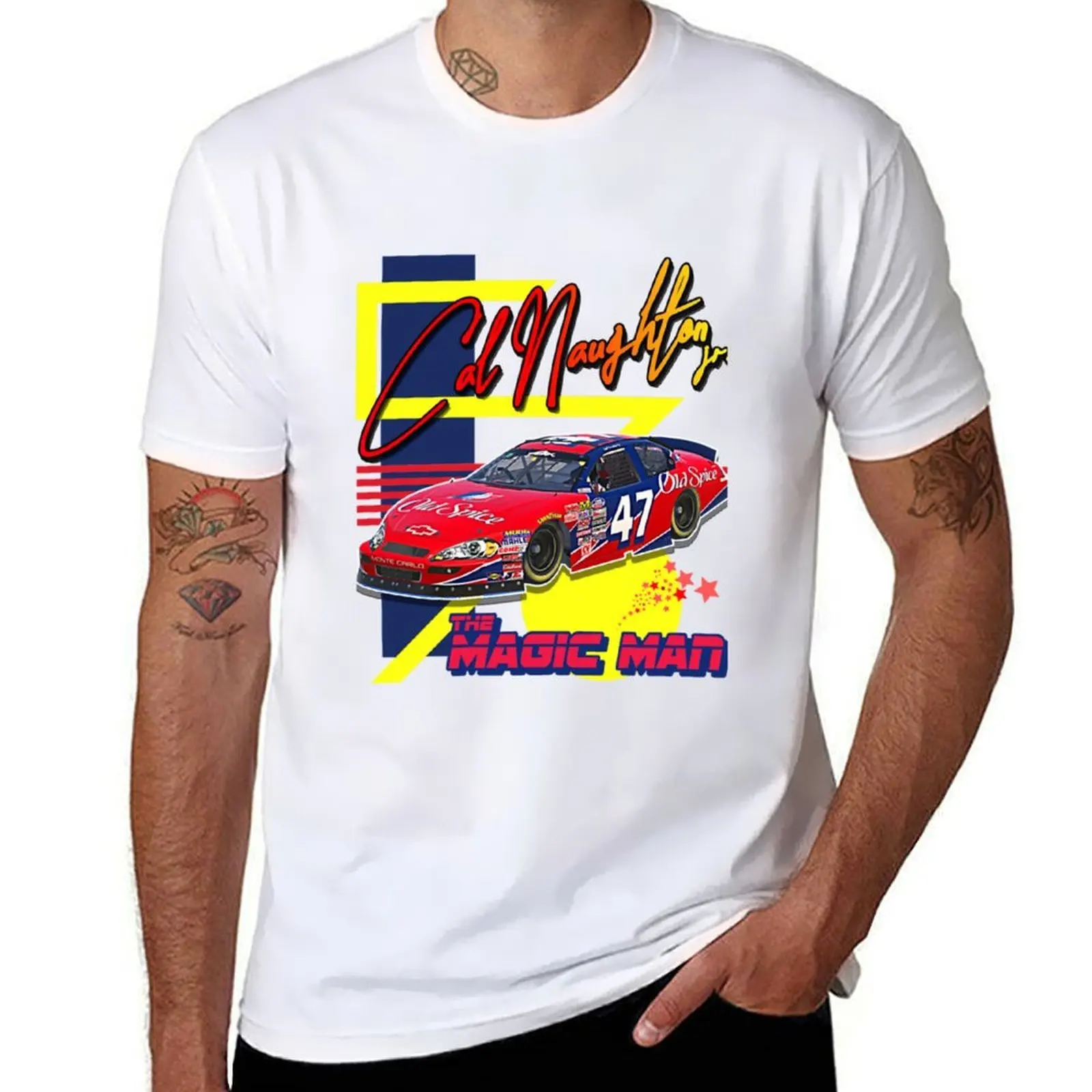 Cal Naughton Jr The Magic Man Talladega Nights Racing T-Shirt t shirts for man pack cotton essential t shirt T-Shirt 
Cal Naughton Jr The Magic Man Talladega Nights Racing T-Shirt t shirts for man pack cotton essential t shirt T-Shirt