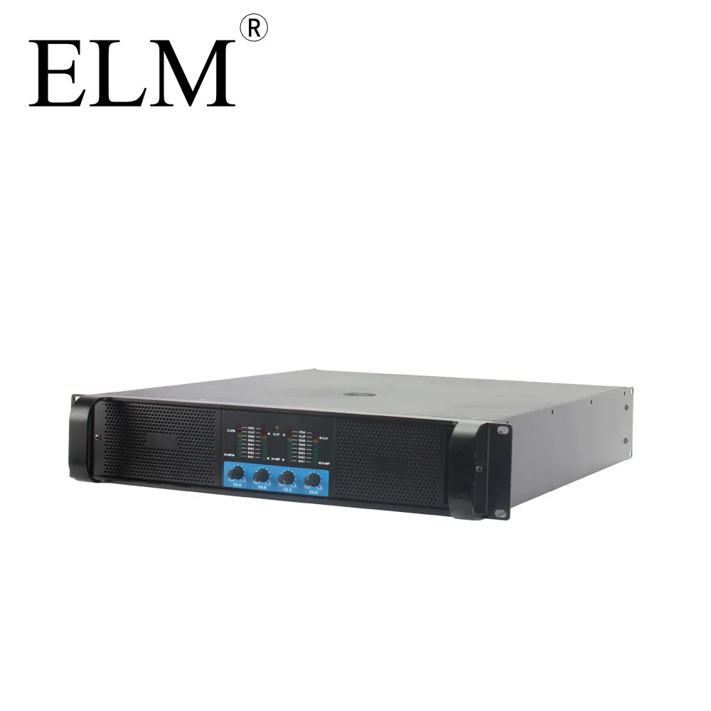 Hot Sale Power Amplifier ELM FP4800 4 Channels New Style Sound Stage Audio Power Amplifier
Hot Sale Power Amplifier ELM FP4800 4 Channels New Style Sound Stage Audio Power Amplifier
