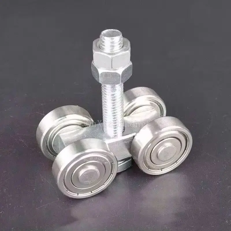 4 шт., тяжелые ролики для раздвижных дверей из нержавеющей стали, промышленные подвесные колеса, заводские орбитальные направляющие для растений, нагрузка 450 кг
4 шт., тяжелые ролики для раздвижных дверей из нержавеющей стали, промышленные подвесные колеса, заводские орбитальные направляющие для растений, нагрузка 450 кг