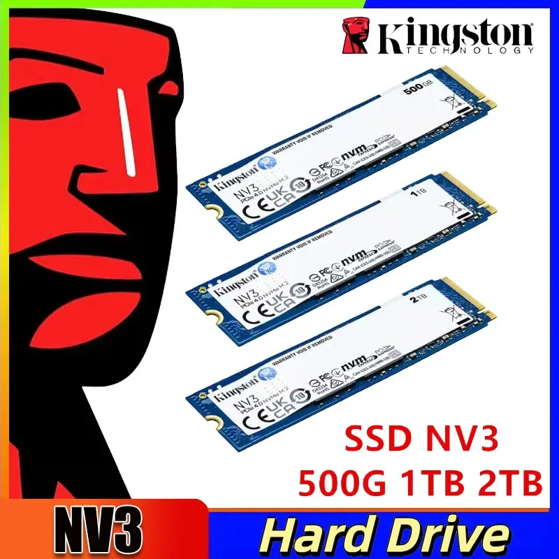 New Kingston NV3 SSD 1TB 2TB 4TB 500GB NVMe PCIe Gen 4.0x4 Solid State Drive M.2 2280 Internal SSD Nvme M2 For Desktop Laptop
New Kingston NV3 SSD 1TB 2TB 4TB 500GB NVMe PCIe Gen 4.0x4 Solid State Drive M.2 2280 Internal SSD Nvme M2 For Desktop Laptop