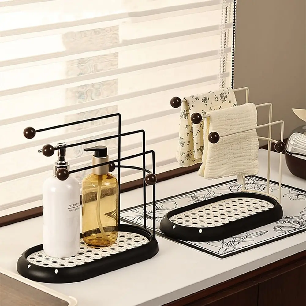 Household Jewelry Storage Rack Multi-Layered with Drawer Dish Rag Holder Durable Space Saving Kitchen Rag Rack Desktop Display
Household Jewelry Storage Rack Multi-Layered with Drawer Dish Rag Holder Durable Space Saving Kitchen Rag Rack Desktop Display