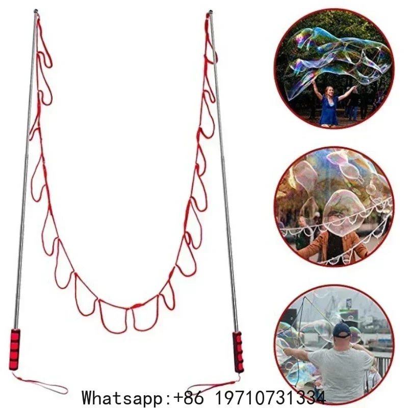 Double Pole Bubble Rope for Show Performance and Party, DIY Decorations
Double Pole Bubble Rope for Show Performance and Party, DIY Decorations