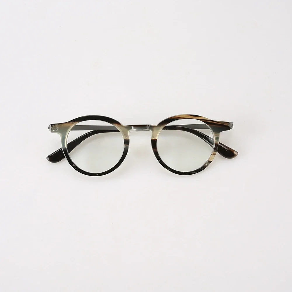 Оправы для очков, уникальные винтажные круглые ретро оптические линзы, очки в полоску, ручная работа, черный рог, мужские оправы для очков по рецепту
Оправы для очков, уникальные винтажные круглые ретро оптические линзы, очки в полоску, ручная работа, черный рог, мужские оправы для очков по рецепту