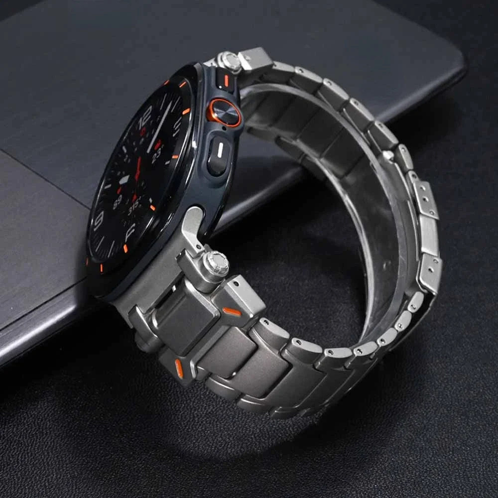 Titanium Bracelet For Samsung Galaxy Watch Ultra 47mm Luxury Business Strap For GALAXY WATCH 7 ULTRA 47mm WatchBand Accessories
Titanium Bracelet For Samsung Galaxy Watch Ultra 47mm Luxury Business Strap For GALAXY WATCH 7 ULTRA 47mm WatchBand Accessories