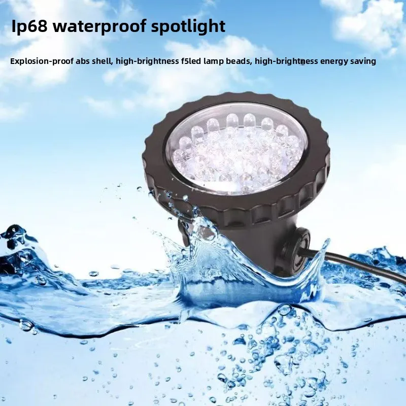 Waterproof Landscape Light,Color Changing RGB Fish Tank Light, Dimmable LED Decorative Light, Pond and Aquarium, IP68
Waterproof Landscape Light,Color Changing RGB Fish Tank Light, Dimmable LED Decorative Light, Pond and Aquarium, IP68