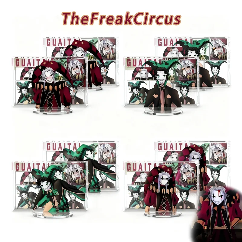 Game The Freak Circus Clown Pierrot Harlequin Cosplay Stand Model Plate Acrylic Ornament Desktop Figure Accessories Prop
Game The Freak Circus Clown Pierrot Harlequin Cosplay Stand Model Plate Acrylic Ornament Desktop Figure Accessories Prop