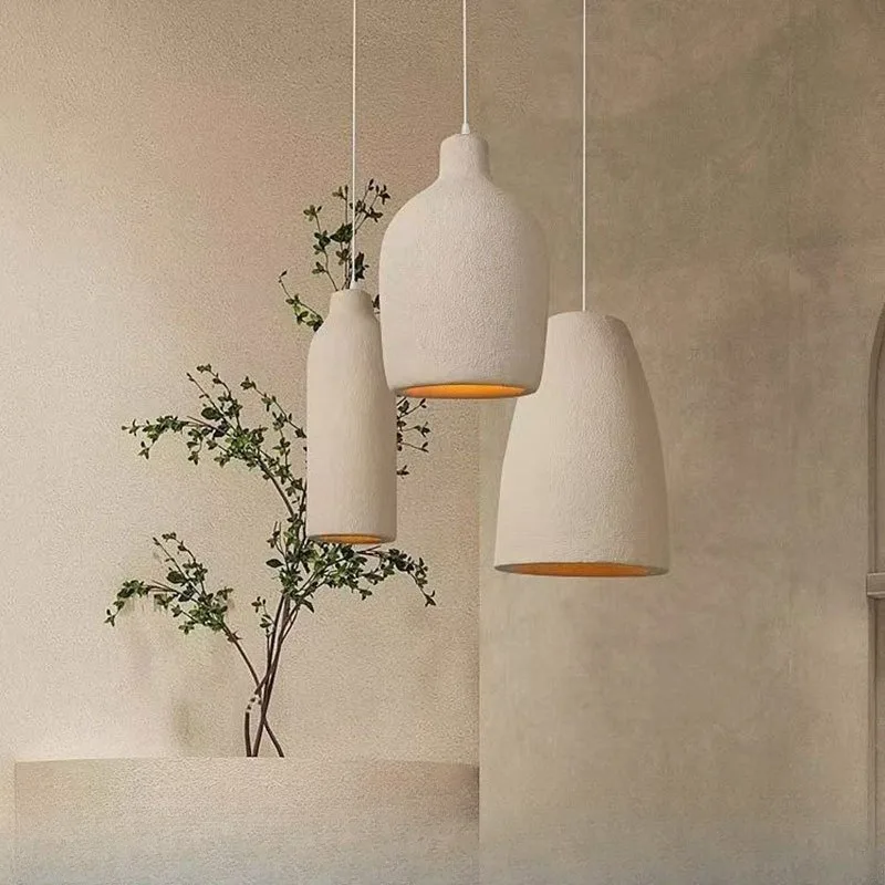 Japanese Wabi-sabi Pendant Lights Restaurant Yellow Travertine Chandeliers Bar Bedroom Bedsides Minimalist Homestay Hanging Lamp
Japanese Wabi-sabi Pendant Lights Restaurant Yellow Travertine Chandeliers Bar Bedroom Bedsides Minimalist Homestay Hanging Lamp