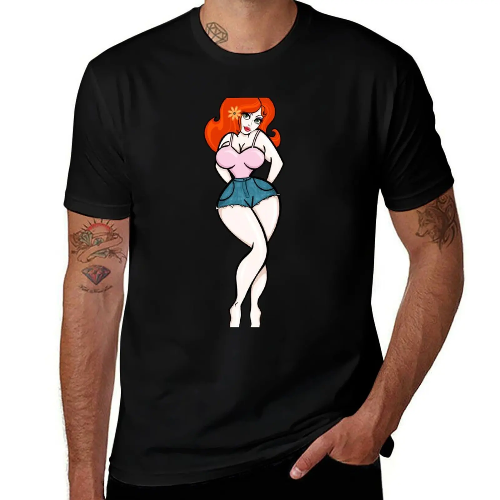 Curvy Red Haired Country Girl T-Shirt boys animal print luxury t-shirt designer shirts affliction shirts Short sleeve tee men
Curvy Red Haired Country Girl T-Shirt boys animal print luxury t-shirt designer shirts affliction shirts Short sleeve tee men