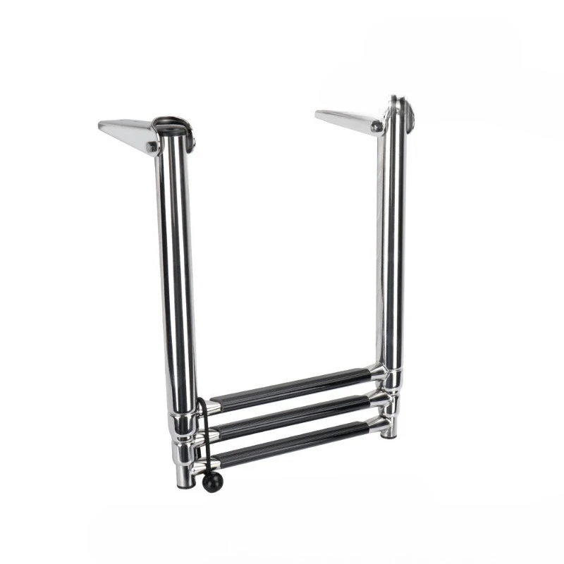 Marine launching ladder, stainless steel deck ladder collapsible retractable ladder
Marine launching ladder, stainless steel deck ladder collapsible retractable ladder