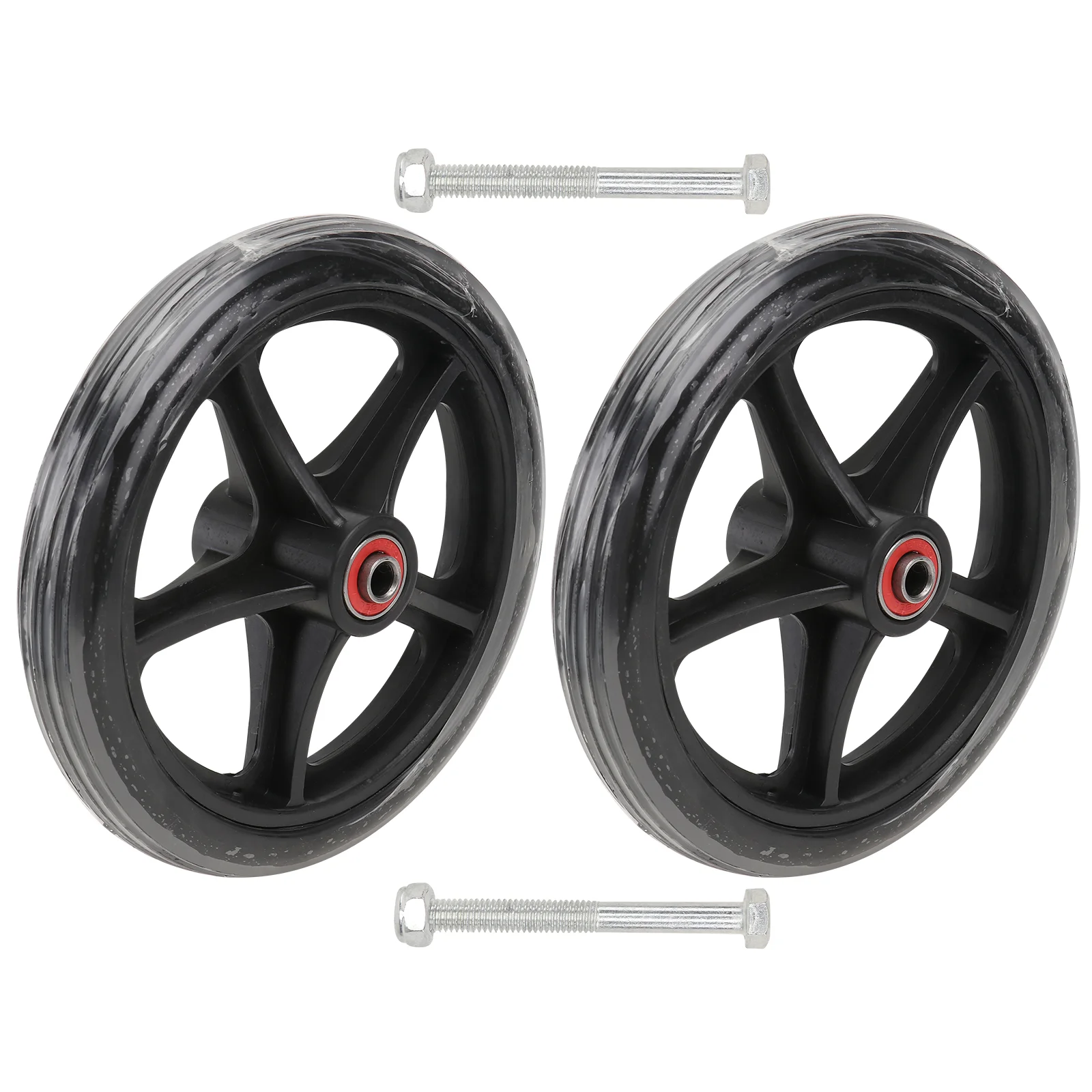 2 Pcs Wheelchair Accessories Solid Replacement Tires Telephone Wheels Alloy Hub Office Mini
2 Pcs Wheelchair Accessories Solid Replacement Tires Telephone Wheels Alloy Hub Office Mini