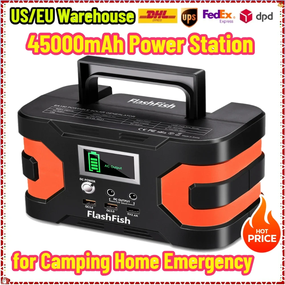 45A Solar Power Station CPAP Battery 166Wh 110V Solar Generator AC DC for Camping Home Emergency Backup Power Supply Power Bank
45A Solar Power Station CPAP Battery 166Wh 110V Solar Generator AC DC for Camping Home Emergency Backup Power Supply Power Bank
