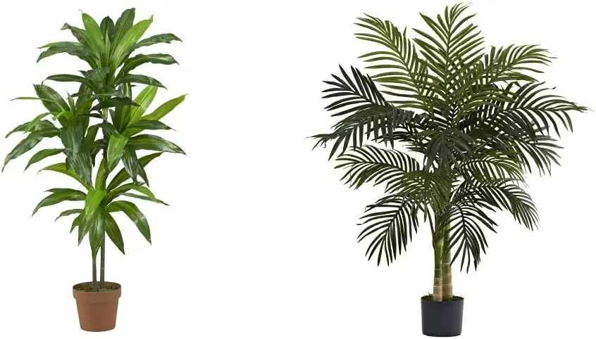 Nearly Natural 48in. Dracaena Silk (Real Touch) Artificial Plant, 48", Green 5357 4ft. Golden Cane Palm Tree,Green
Nearly Natural 48in. Dracaena Silk (Real Touch) Artificial Plant, 48", Green 5357 4ft. Golden Cane Palm Tree,Green