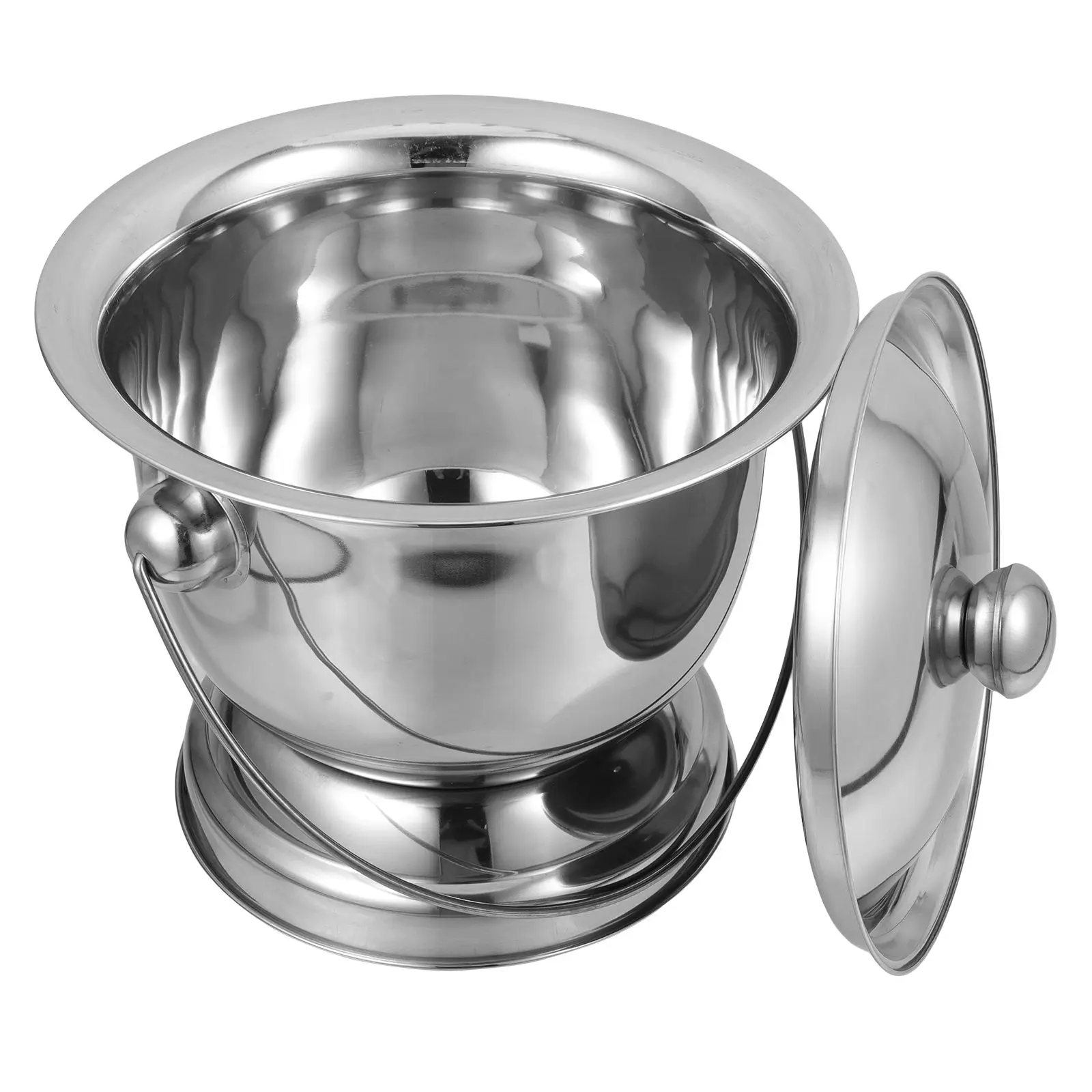 Stainless Steel Adults Commode Bucket Easy Pot Travel Use Adult Chamber Pot Portable Night Holder
Stainless Steel Adults Commode Bucket Easy Pot Travel Use Adult Chamber Pot Portable Night Holder