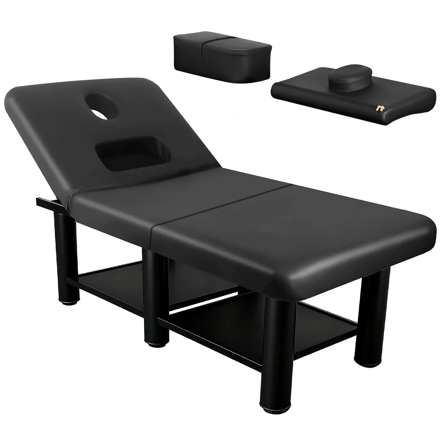 Metal Frame, Polyurethane Leather, Adjustable 1100LBS Massage Bed, 75" Professional Massage Table,The Lash Bed for, Customized
Metal Frame, Polyurethane Leather, Adjustable 1100LBS Massage Bed, 75" Professional Massage Table,The Lash Bed for, Customized