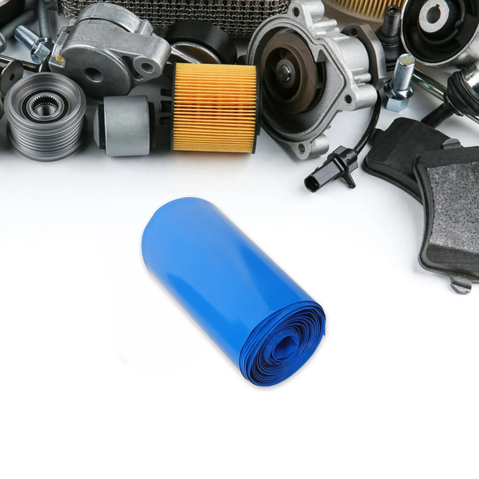 1 Roll Heat Shrink Tubing PVC Blue High Temperature Resistance Electrical Wire Protector Battery Shrink Wrap Industrial Cable
1 Roll Heat Shrink Tubing PVC Blue High Temperature Resistance Electrical Wire Protector Battery Shrink Wrap Industrial Cable