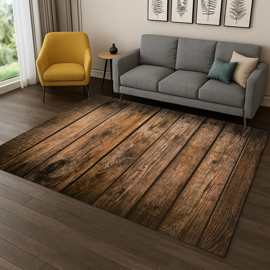 3D Grain Wood Texture Carpet Rug Floor Mat for Home Bedroom Living Room Sofa Doormat Kitchen Decor,Kid Play Non-slip Area Rug
3D Grain Wood Texture Carpet Rug Floor Mat for Home Bedroom Living Room Sofa Doormat Kitchen Decor,Kid Play Non-slip Area Rug