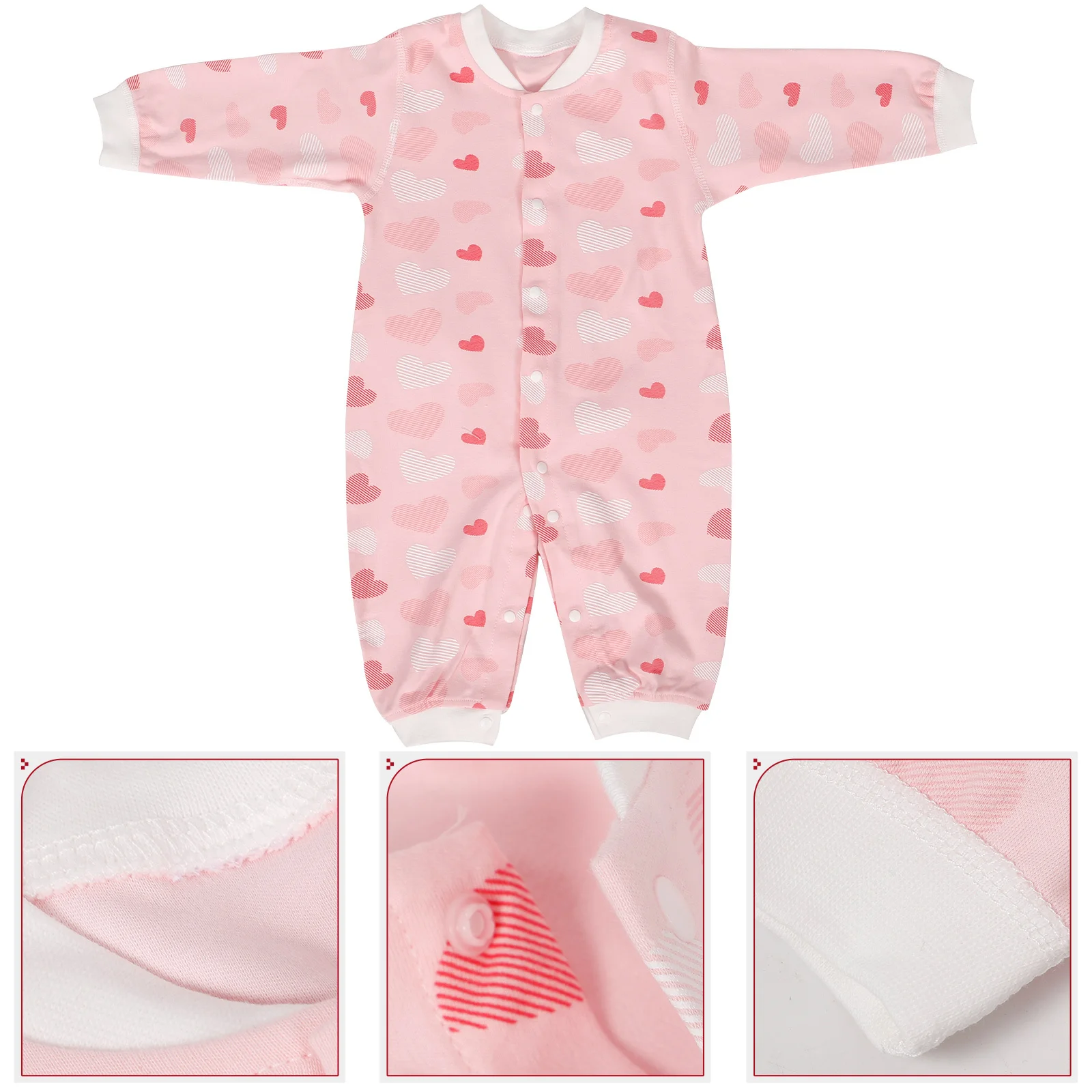 Baby Onesie Clothes Newborn Clothing Bodysuit Girl Single Line Romper Sleepsuits Cotton Infant
Baby Onesie Clothes Newborn Clothing Bodysuit Girl Single Line Romper Sleepsuits Cotton Infant