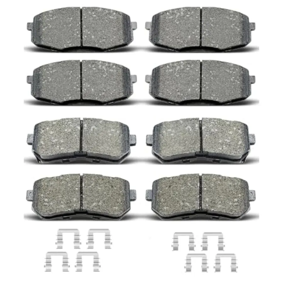 D1397 D1398 8pcs Ceramic Front Rear Brake Pads With Clips for 2010-2013 Kia Forte 2010-2013 Forte Koup 2009-2012 Elantra High-
D1397 D1398 8pcs Ceramic Front Rear Brake Pads With Clips for 2010-2013 Kia Forte 2010-2013 Forte Koup 2009-2012 Elantra High-
