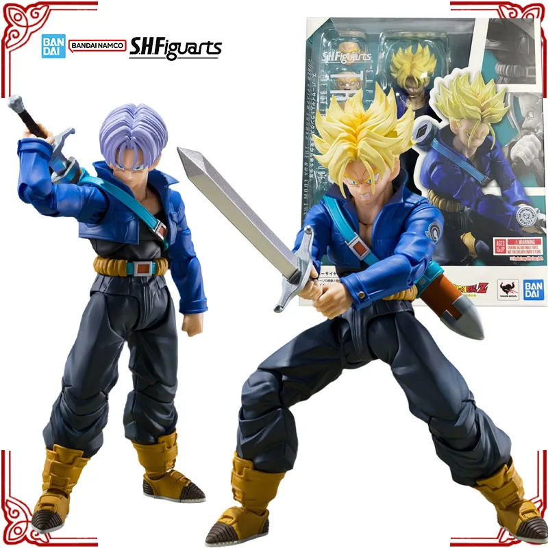In Stock Genuine Bandai Dragon Ball Model Kit SHF Super Saiyan Trunks Boy From Future Anime Action Figure Collection Model Toys
In Stock Genuine Bandai Dragon Ball Model Kit SHF Super Saiyan Trunks Boy From Future Anime Action Figure Collection Model Toys
