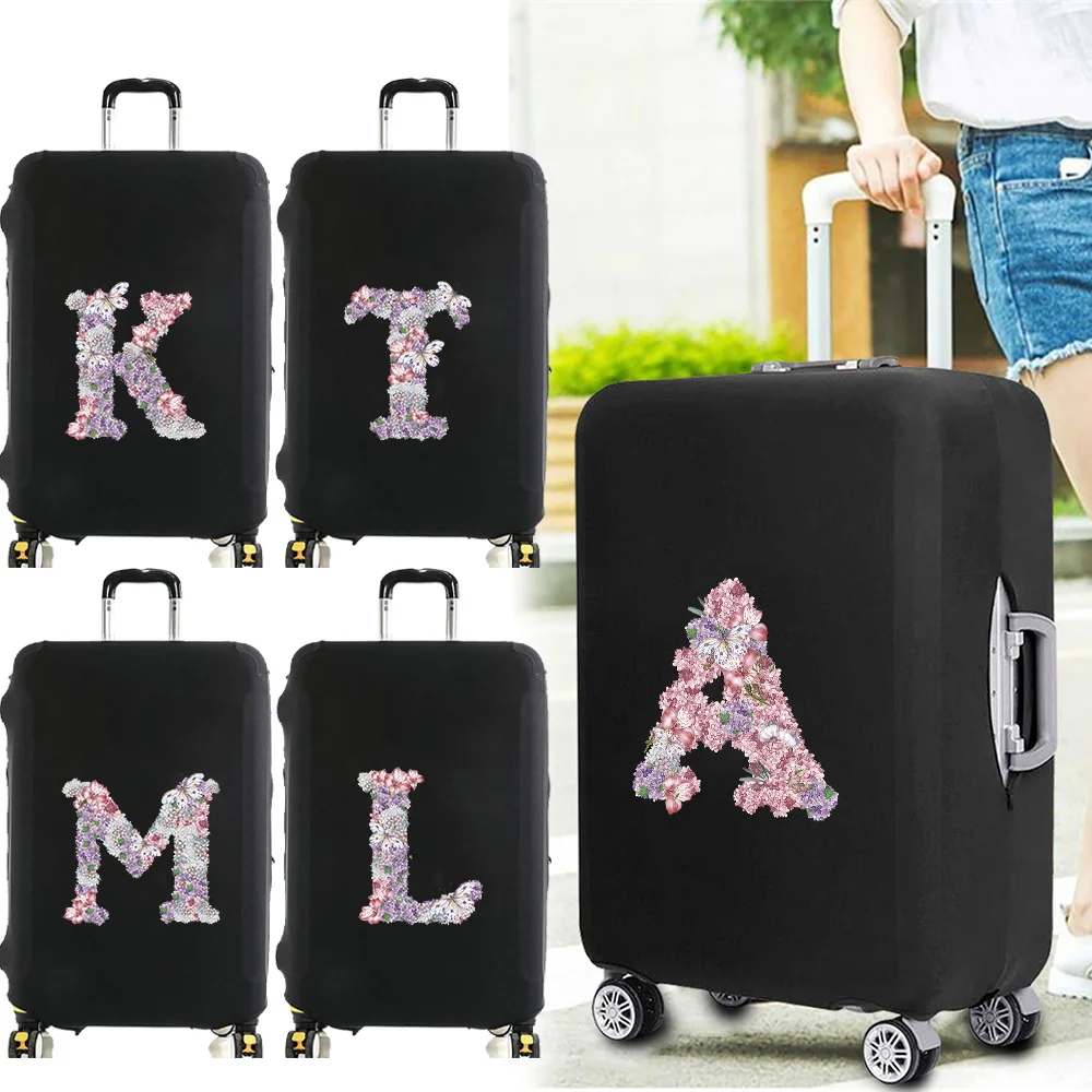 Trolley box cover Reusable Thick Elastic Luggage Cover Protector Rose Flower Printing Series 18-32inch Trolley box Suitable
Trolley box cover Reusable Thick Elastic Luggage Cover Protector Rose Flower Printing Series 18-32inch Trolley box Suitable