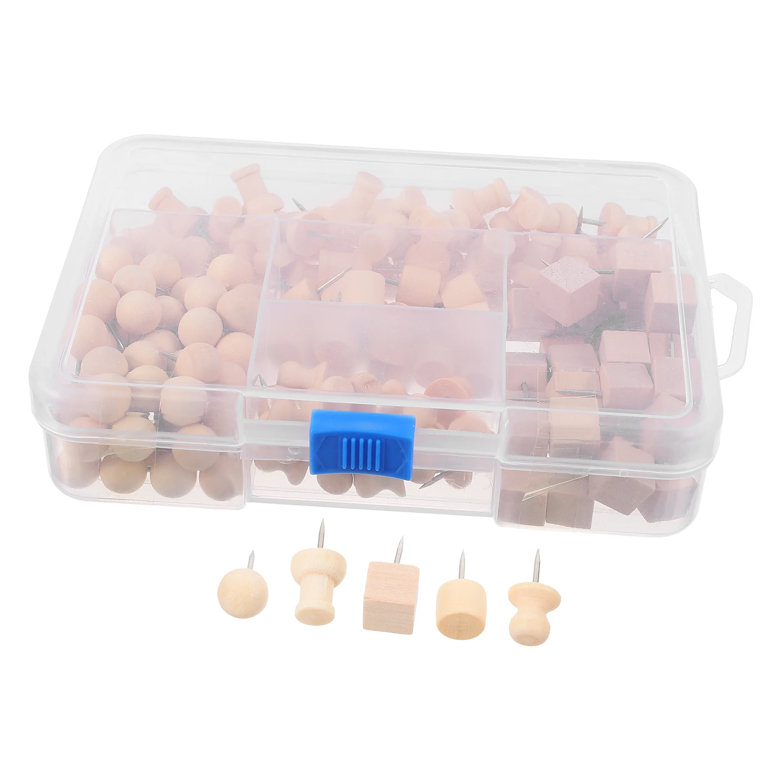 180 Pcs Wooden Push Pins Aesthetic Decorative Tacks Bulletin Board Accessories Natural Crafted Home Office School Storage Box
180 Pcs Wooden Push Pins Aesthetic Decorative Tacks Bulletin Board Accessories Natural Crafted Home Office School Storage Box
