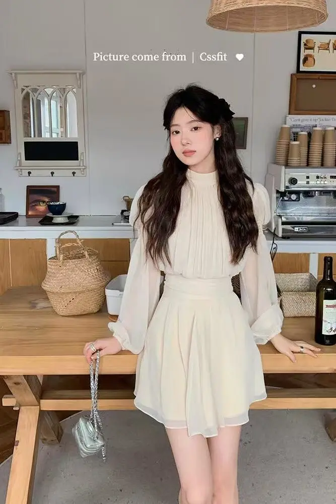 French Ethereal Miu Style Set Women Spring Summer Blouse + Skirt Two Piece Elegant Rich Girl Aesthetic Luxe Outfit High Quality
French Ethereal Miu Style Set Women Spring Summer Blouse + Skirt Two Piece Elegant Rich Girl Aesthetic Luxe Outfit High Quality