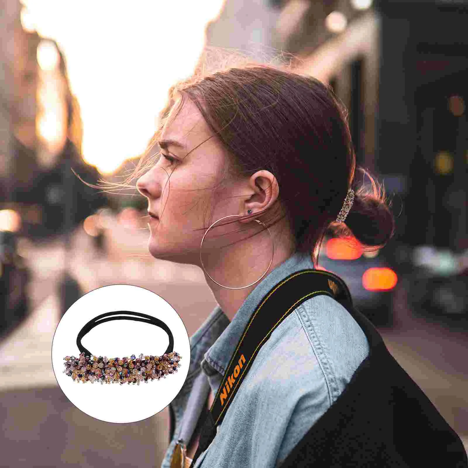 Crystal Stick Fashion Band Bun Maker Perfect for Styling Easy Use Hair Bun Holder Accessory Women Girls Daily Wear Hair Styling
Crystal Stick Fashion Band Bun Maker Perfect for Styling Easy Use Hair Bun Holder Accessory Women Girls Daily Wear Hair Styling