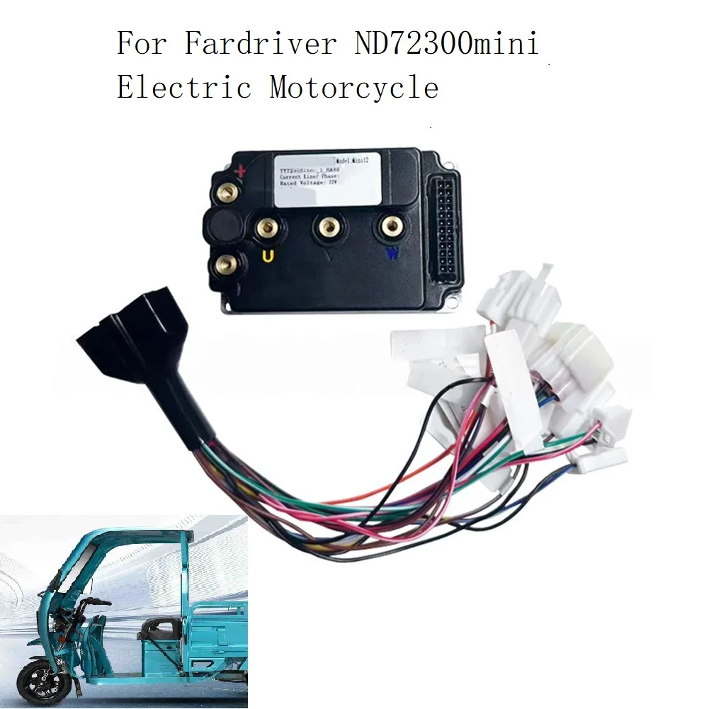 For Fardriver ND72260 Mini Motor Controller for Electric Bikes, Scooters, Scooters (80A/300A)
For Fardriver ND72260 Mini Motor Controller for Electric Bikes, Scooters, Scooters (80A/300A)