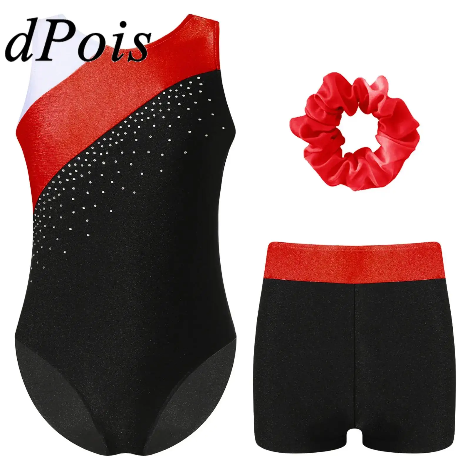 Girls Ballet Dance Jumpsuit Children Figure Skating Bodysuit Sleeveless Gymnastics Leotard with Shorts Kids Dancewear Sets
Girls Ballet Dance Jumpsuit Children Figure Skating Bodysuit Sleeveless Gymnastics Leotard with Shorts Kids Dancewear Sets
