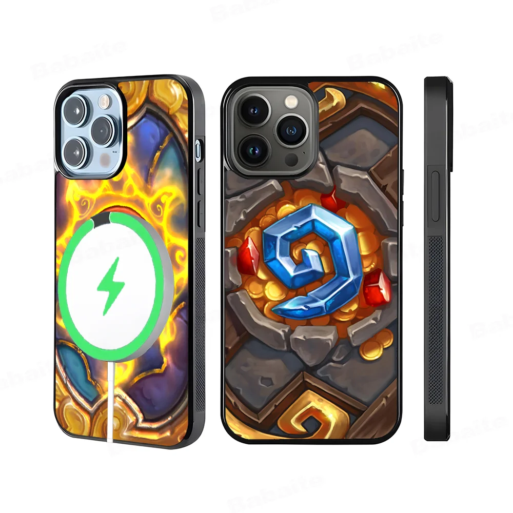 Game H-Hearthstones Phone Case Magesafe Magnetic Wireless Charge Case For IPhone 16 11 12 13 14 15 Pro Max Plus Mini
Game H-Hearthstones Phone Case Magesafe Magnetic Wireless Charge Case For IPhone 16 11 12 13 14 15 Pro Max Plus Mini