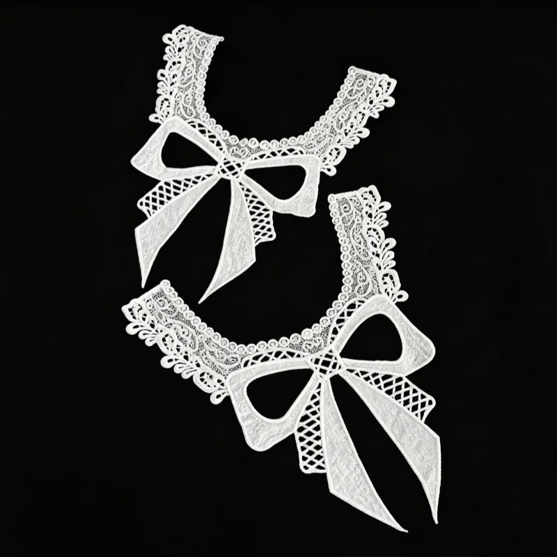 Two sets of exquisite embroidery garment accessories for DIY
Two sets of exquisite embroidery garment accessories for DIY