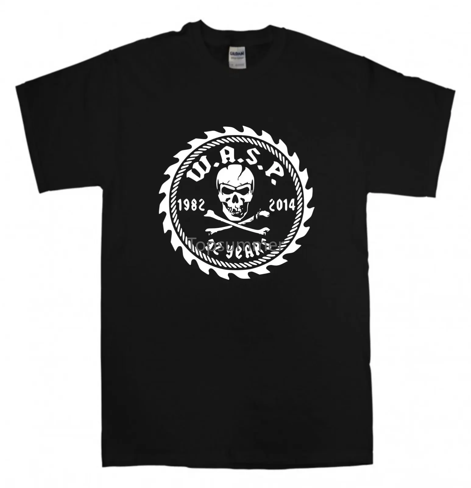 W.A.S.P. T-Shirt New Black T Shirt S-Xxl Wasp Band Heavy Metal 80'S Judas Priest Pure Cotton Round Collar Men Top Tees
W.A.S.P. T-Shirt New Black T Shirt S-Xxl Wasp Band Heavy Metal 80'S Judas Priest Pure Cotton Round Collar Men Top Tees