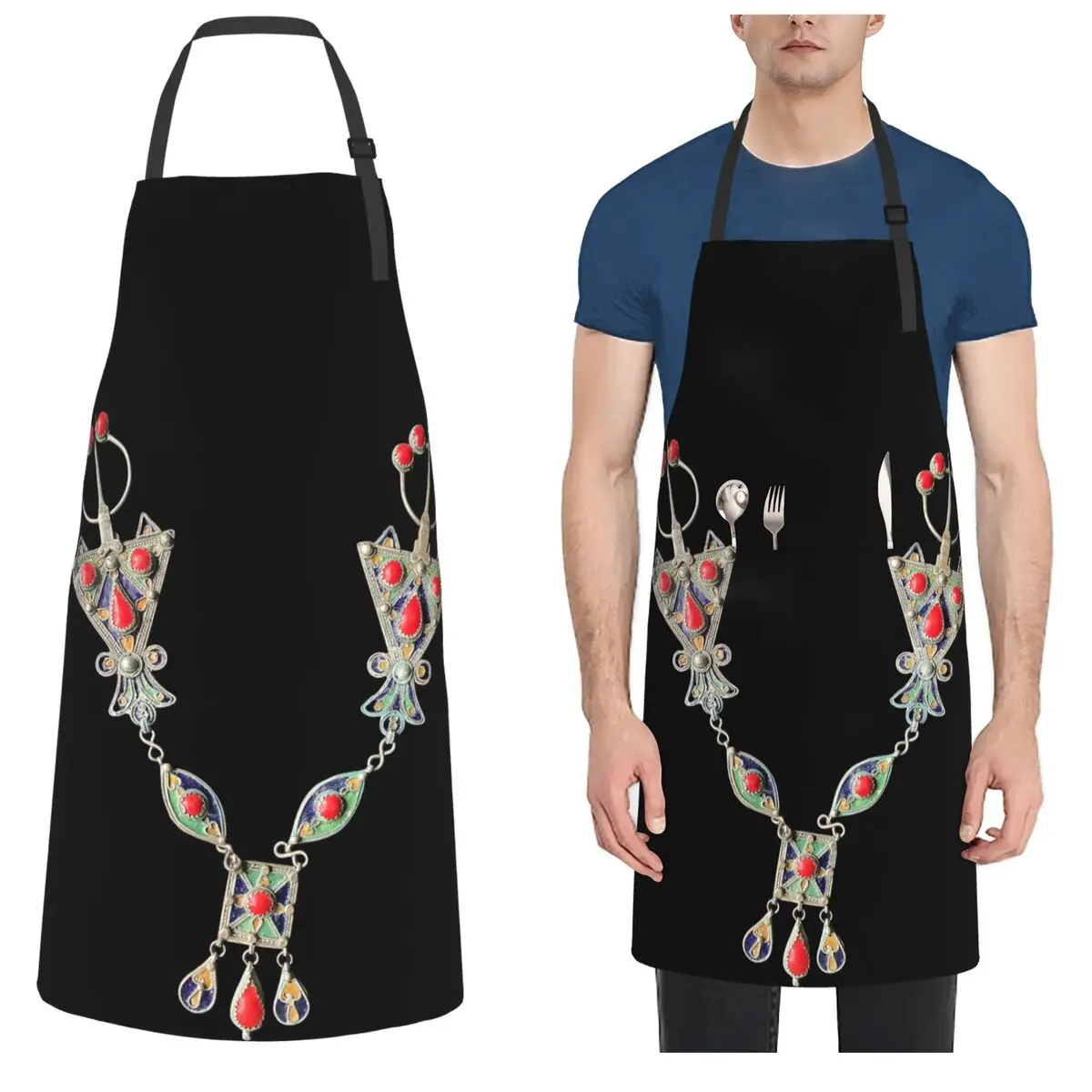 Ювелирные изделия Kabyle, фартуки Amazigh, шеф-повар, кулинария, кухня, Tablier, водонепроницаемый нагрудник, кухонный сарафан для уборки для женщин и мужчин, садоводство
Ювелирные изделия Kabyle, фартуки Amazigh, шеф-повар, кулинария, кухня, Tablier, водонепроницаемый нагрудник, кухонный сарафан для уборки для женщин и мужчин, садоводство