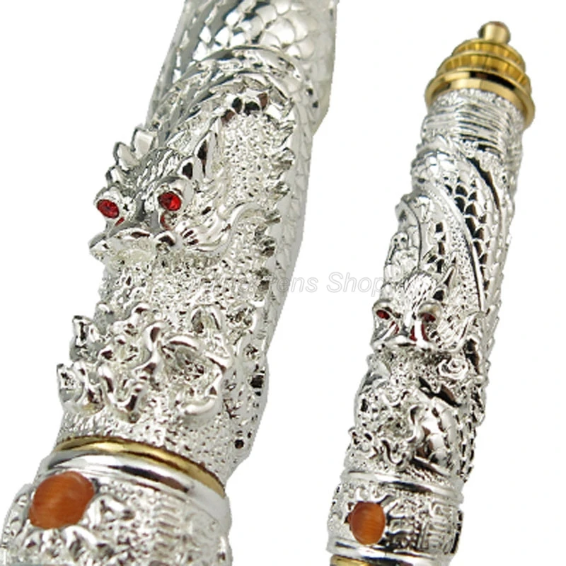 Ручка перьевая Jinhao с серебряной крышкой, маленькая двойная искусственная жемчужная, тяжелая, изогнутая, с тонким наконечником, профессиональные офисные принадлежности
Ручка перьевая Jinhao с серебряной крышкой, маленькая двойная искусственная жемчужная, тяжелая, изогнутая, с тонким наконечником, профессиональные офисные принадлежности