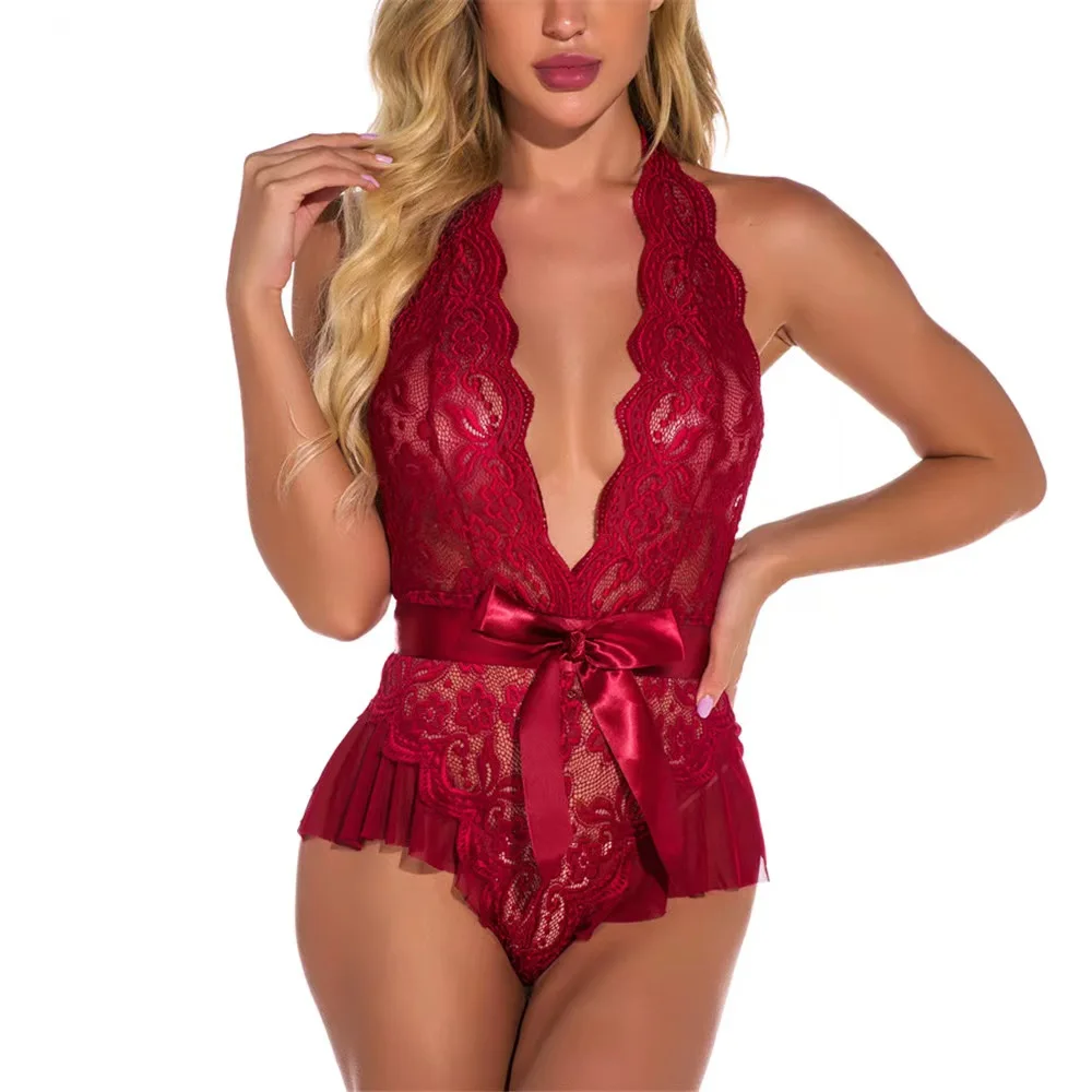 Кружевное женское платье-бэбидолл, сексуальное женское эротическое белье, костюм для секса, горячий эротический костюм, свадебное эротическое белье, бюстгальтер с открытой промежностью
Кружевное женское платье-бэбидолл, сексуальное женское эротическое белье, костюм для секса, горячий эротический костюм, свадебное эротическое белье, бюстгальтер с открытой промежностью