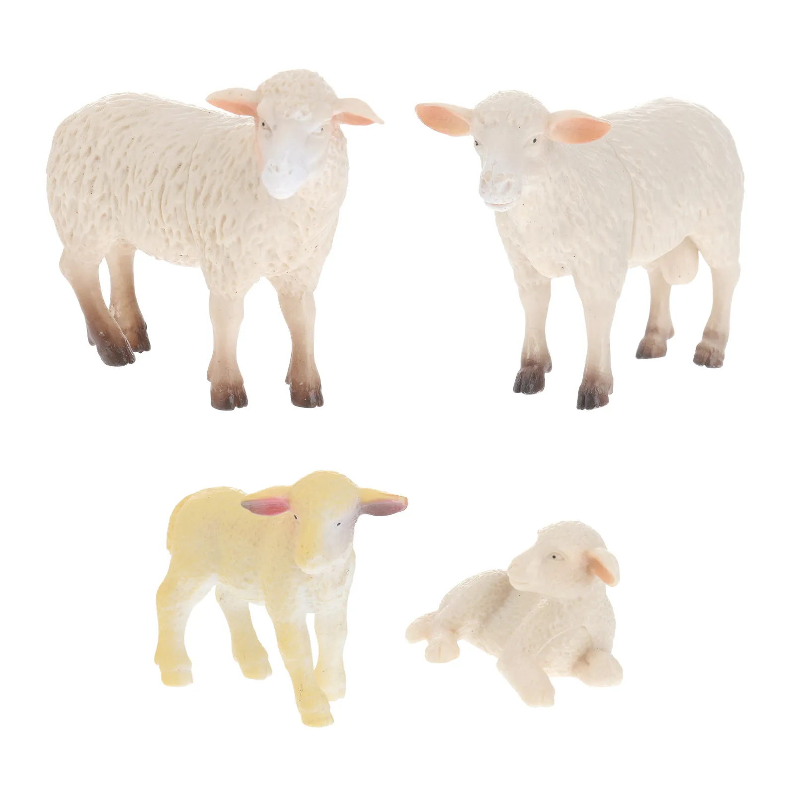 4Pcs Premium Sheep Animal Playset Educational for Kids Developing Creativity Critical Thinking Realistic
4Pcs Premium Sheep Animal Playset Educational for Kids Developing Creativity Critical Thinking Realistic