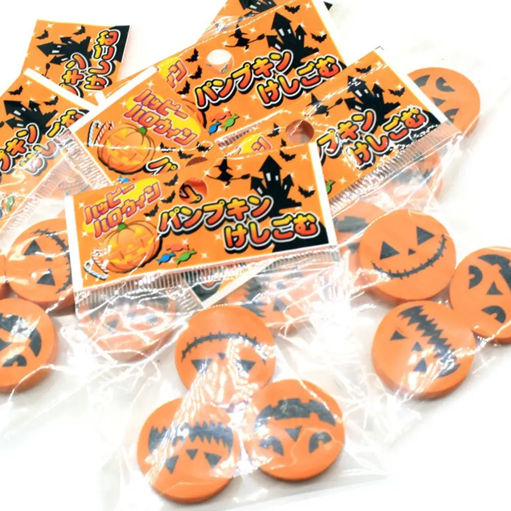 Stationery Without leaving any trace School Student Prizes Halloween Eraser Pencil Rubber Correction Supplies Pumpkin Eraser
Stationery Without leaving any trace School Student Prizes Halloween Eraser Pencil Rubber Correction Supplies Pumpkin Eraser