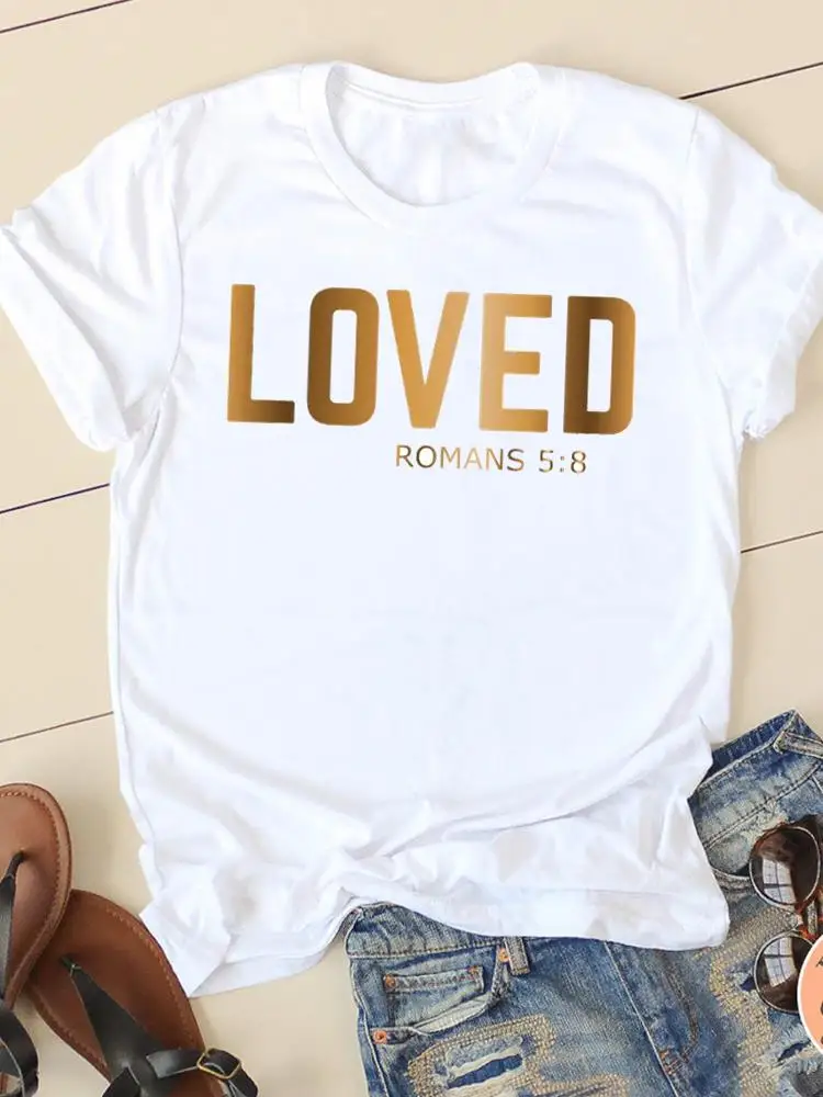 Love Letter Style Cute 90s Clothes Female T-shirts Short Sleeve Fashion Women Print T Clothing Casual Ladies Graphic Tee
Love Letter Style Cute 90s Clothes Female T-shirts Short Sleeve Fashion Women Print T Clothing Casual Ladies Graphic Tee
