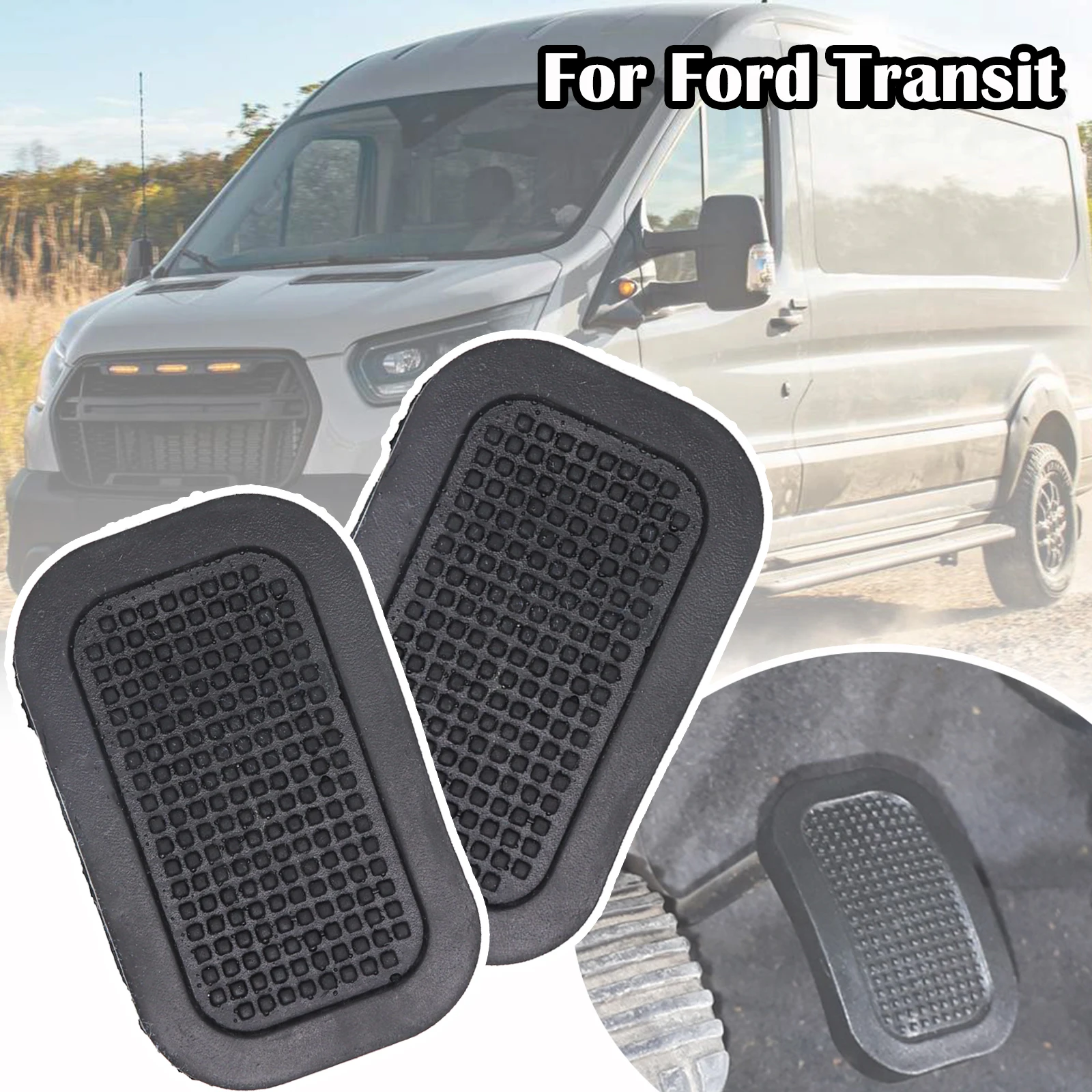 2pc For Ford Transit Bus Brake Clutch Feet Pedal Pad Cover Replacement 1965 1973 1981 1990 - 2002 2003 2004 2005 2006 86VB2454AA
2pc For Ford Transit Bus Brake Clutch Feet Pedal Pad Cover Replacement 1965 1973 1981 1990 - 2002 2003 2004 2005 2006 86VB2454AA